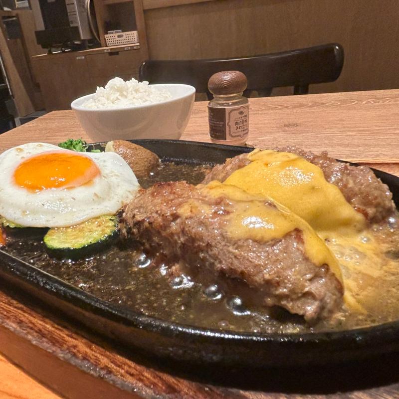 プレミアムハンバーグ スペシャルセット(いしがまやハンバーグららぽーと堺)