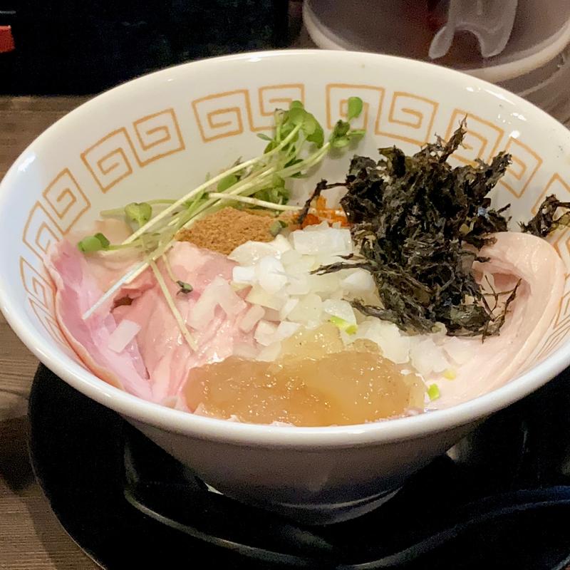 当月の限定麺 煮干和麺(結鶏麺)