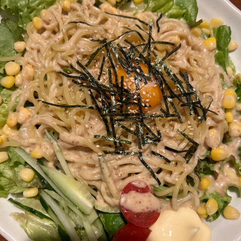 ラーメンサラダ(炭火居酒屋 炎 すすきの アーバンビル店)