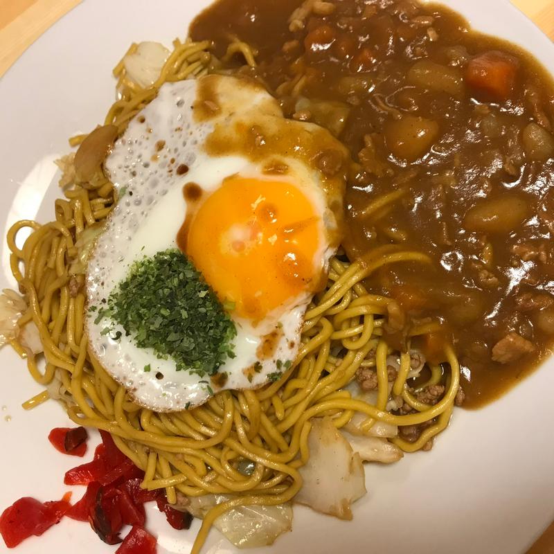 カレーやきそば(食い道楽 本店 )