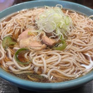 かしわそば(そば処 大番 テレビ塔本店)