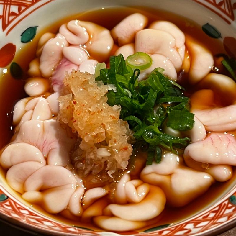 たら白子ポン酢(活魚居酒屋 マルフク)