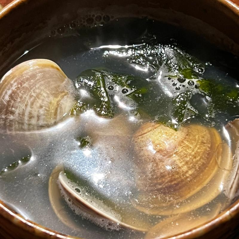 はまぐり 酒むし(活魚居酒屋 マルフク)