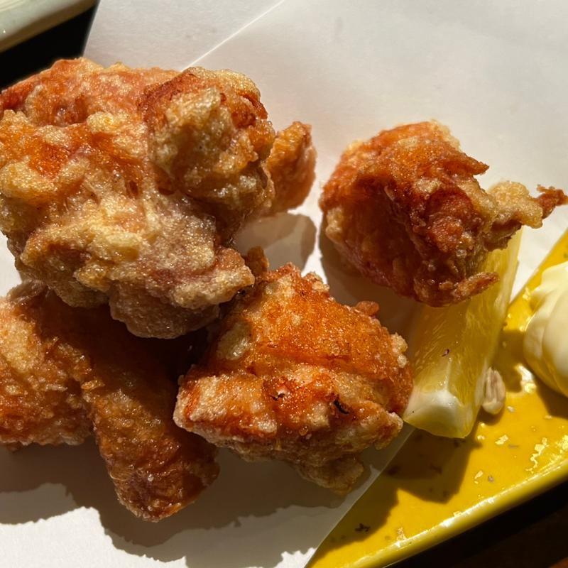鶏の唐揚げ(活魚居酒屋 マルフク)