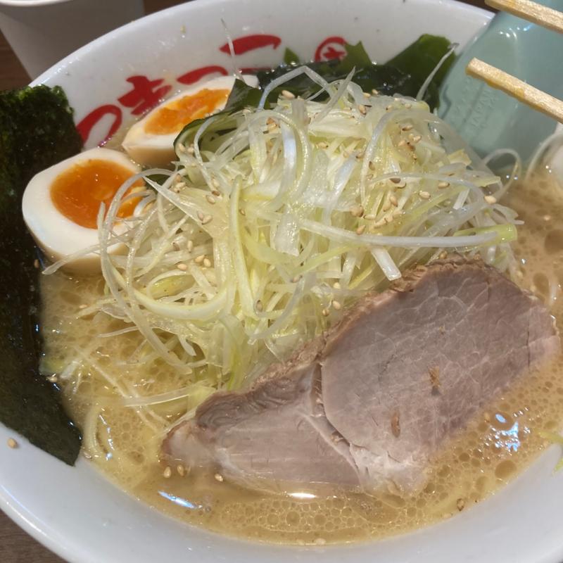 ねぎラーメン(さつまっこ マチノマ大森店)