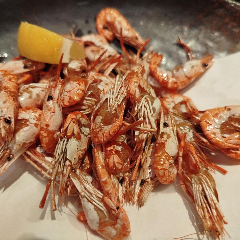 川海老の唐揚げ(寿司 魚がし日本一 御徒町店)