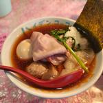 凛々しい特製地鶏中華ソバ(らーめん凛々)
