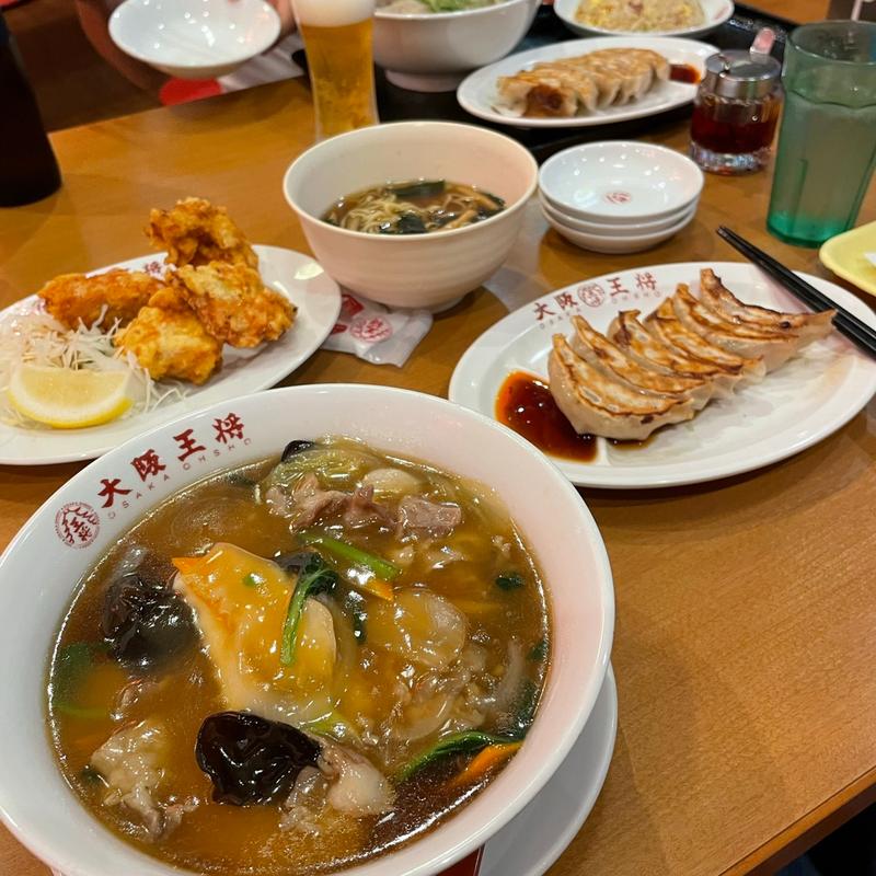 五目あんかけラーメン(大阪王将 盛岡上堂店 )