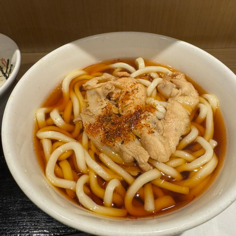 豚肉うどん(いろり庵きらく 南浦和)