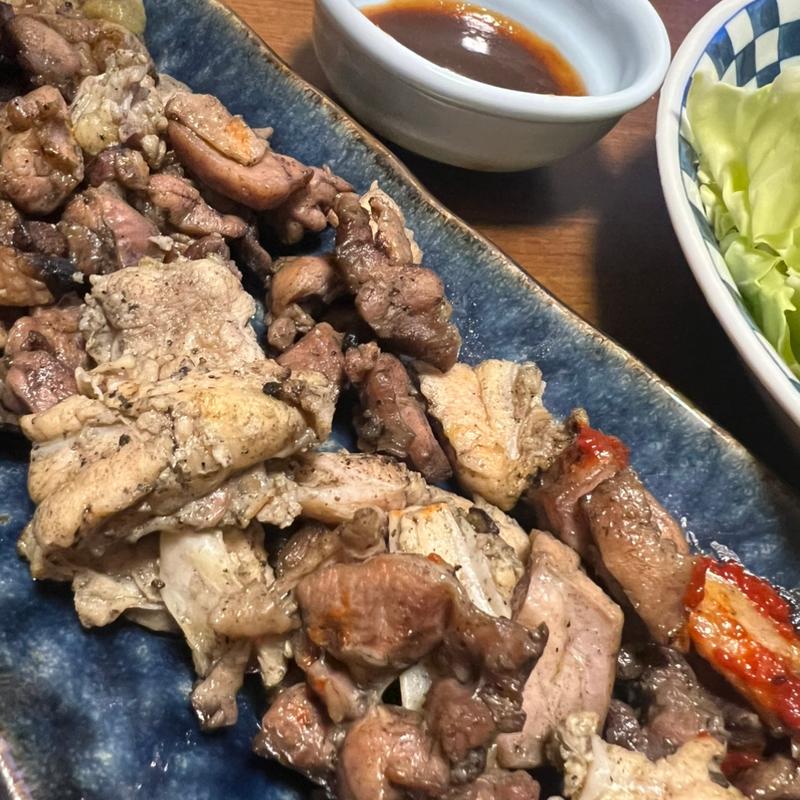 地鶏炭火焼 ひね&ヤゲン軟骨MIX(地鶏やす)