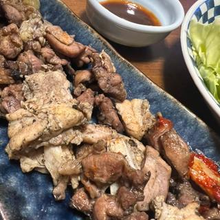 地鶏炭火焼 ひね&ヤゲン軟骨MIX(地鶏やす)
