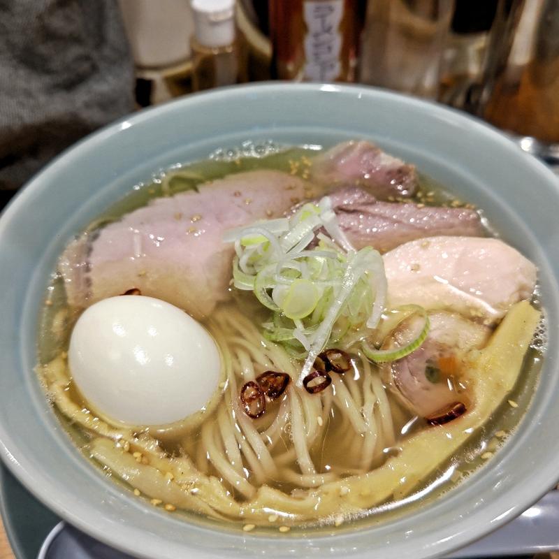 特製塩そば(中華蕎麦 時雨 これっとまーれ店)
