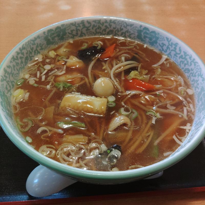 五目うま煮らーめん(王水　矢本店)