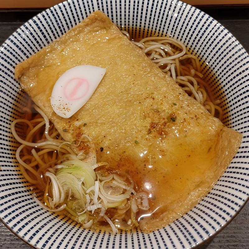 きつねそば(そばいち新宿店)