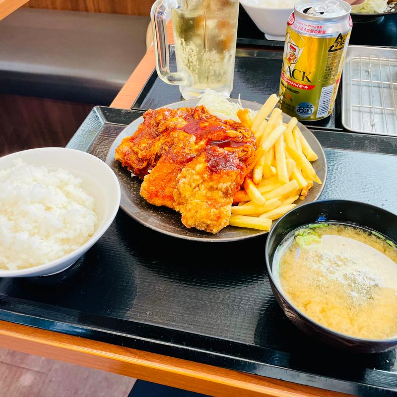 赤辛定食(からやま 川越古市場店)