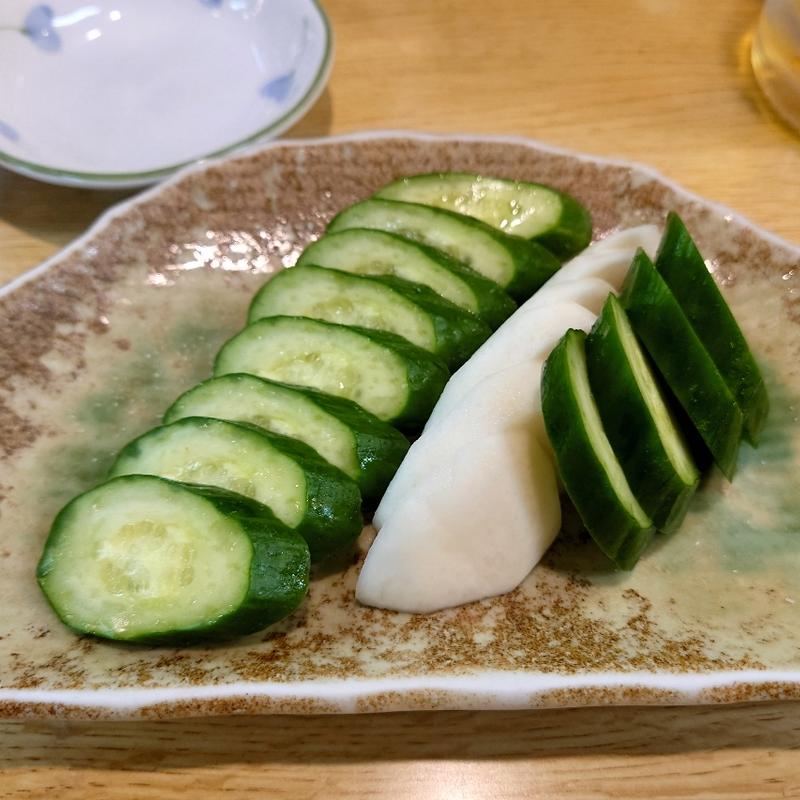 40年守り続けたぬか床 昭和のぬか漬(居酒屋 一心水産)