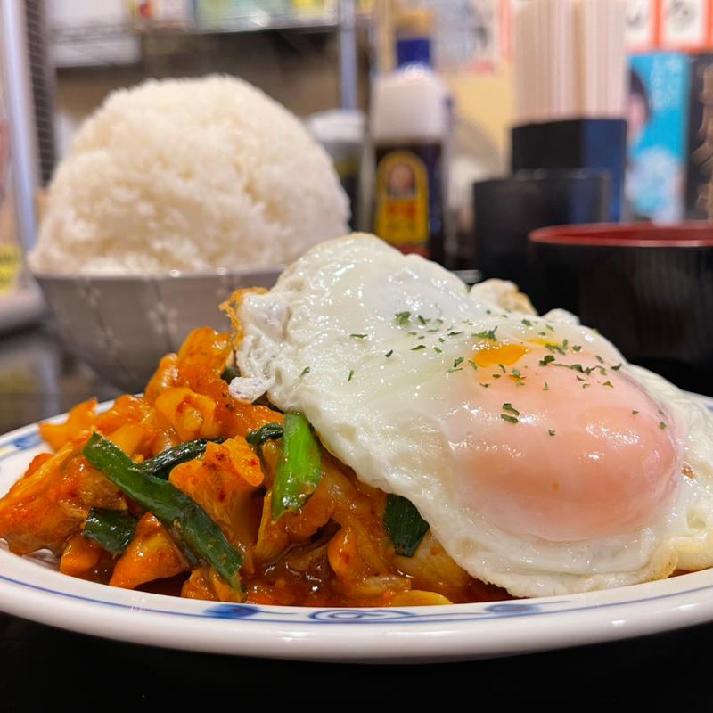 日替わり定食　大盛り(きぬちゃん食堂)
