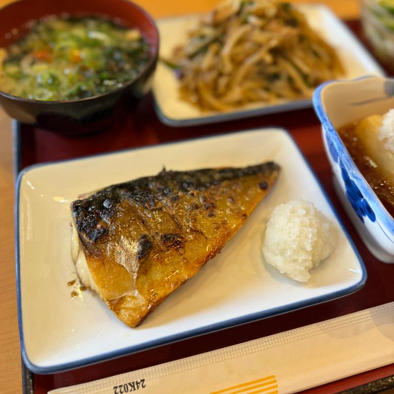 さば塩焼(まいどおおきに食堂 藤井寺食堂)