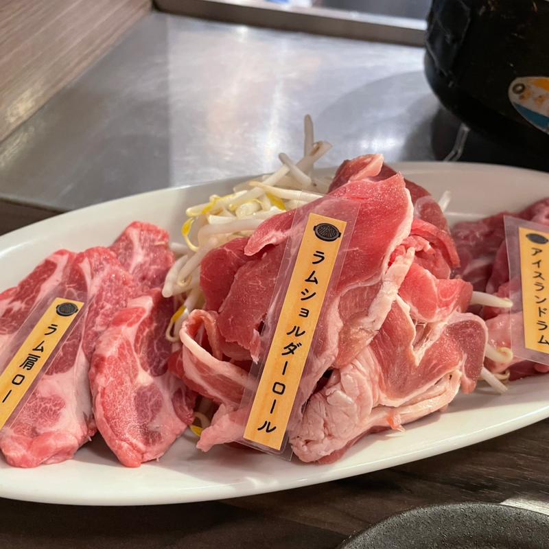 ラム肩ロース(ひげのうし 本店)