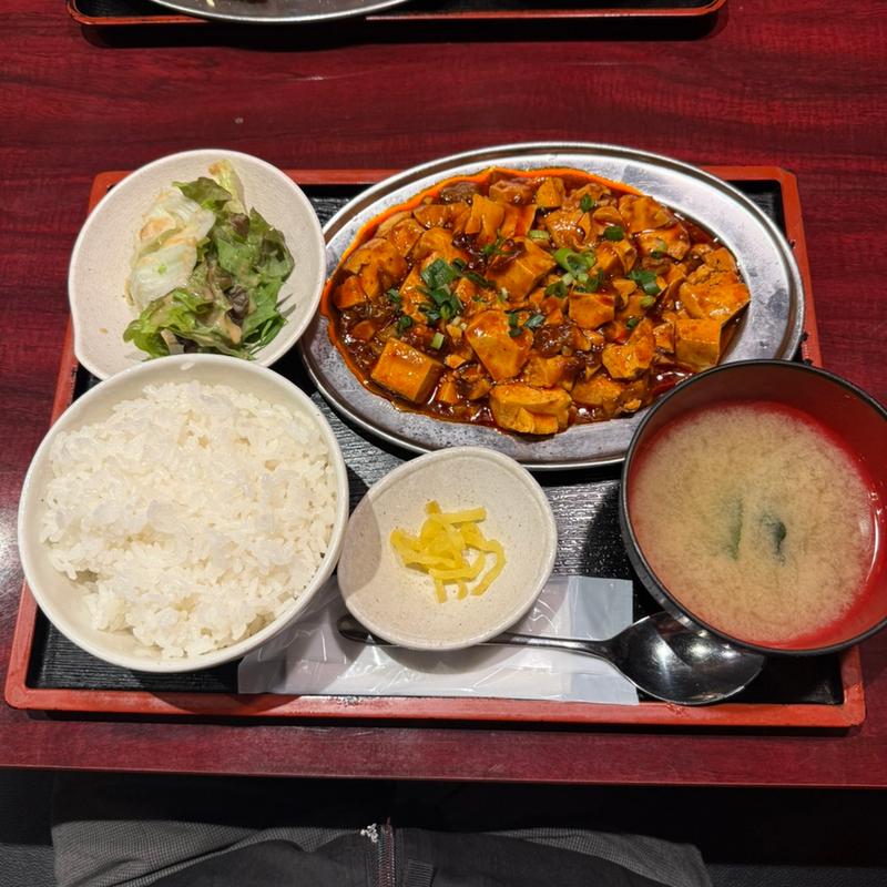 麻婆豆腐定食(肉バル アモーレ 新宿店)