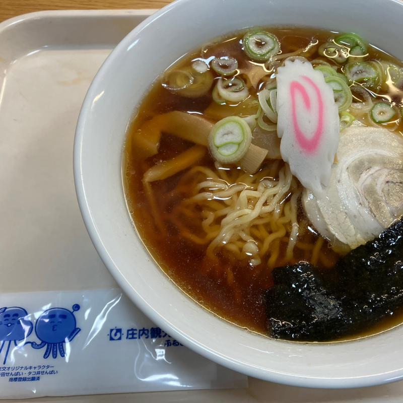 ふるさと中華そば(庄内観光物産館)