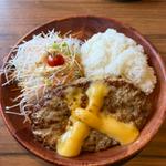 チーズバーグディシュL  ディシュ大盛　ライス大盛