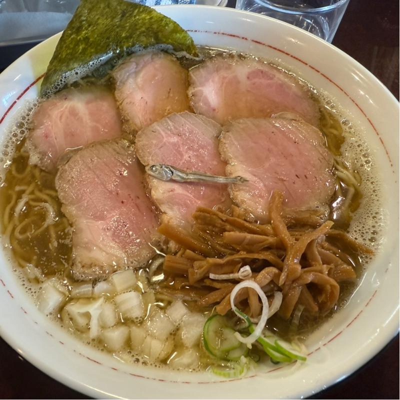 煮干しそば塩大盛(中華そば 敦)