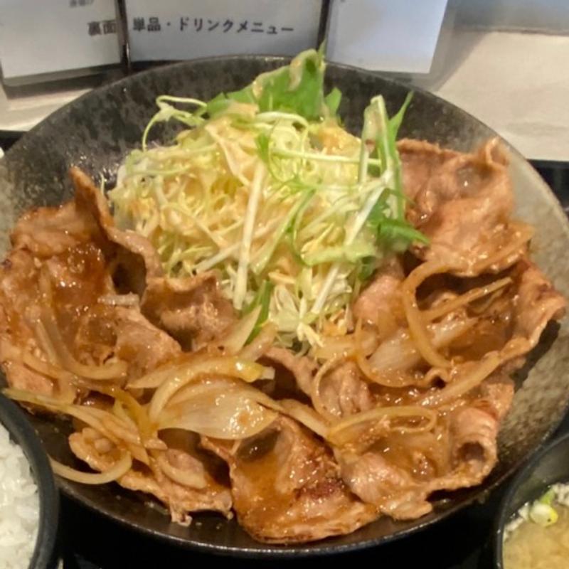 焼肉定食(晴れときどき鶏)