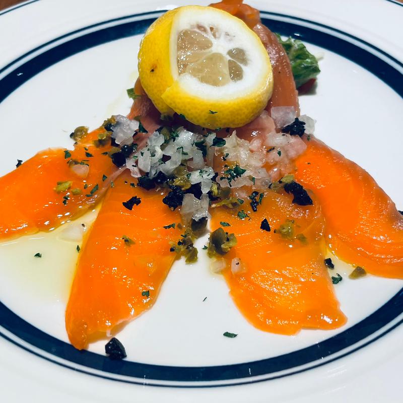 スモークトラウトサーモンのマリネ(ブルックリンシティグリル)