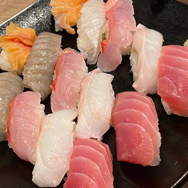 おまかせ5貫上にぎり(酒と魚 希唯)