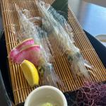 いかの活きづくり(河太郎 呼子店 （かわたろう）)