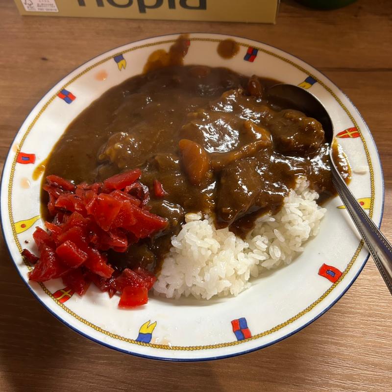 牛すじカレー(居酒屋まるきん)