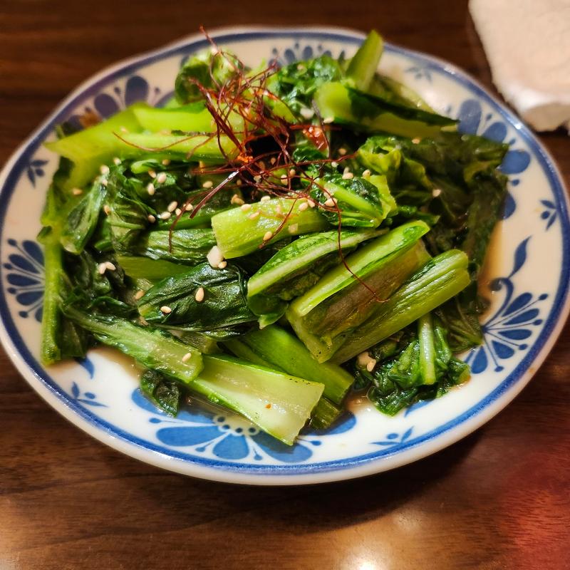 青菜のXO姜炒め(Y.S.S （ワイエスエス）)