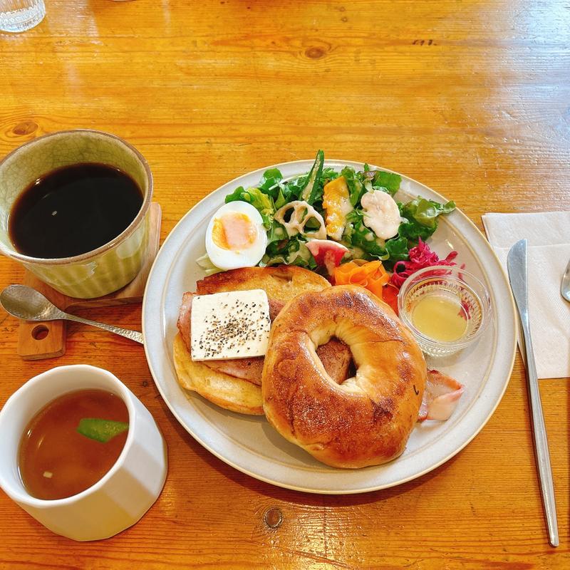 ベーグルサンドプレート(Atelier cafe & restaurant アトリエ カフェ)