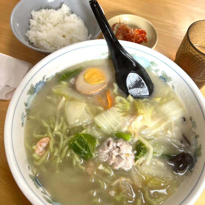 五目タンメン小ライス(台湾料理 翠芳)