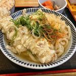 サービス定食 温うどん ちくわ天