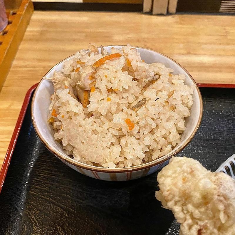 サービス定食 かやく飯(うどん 讃く)
