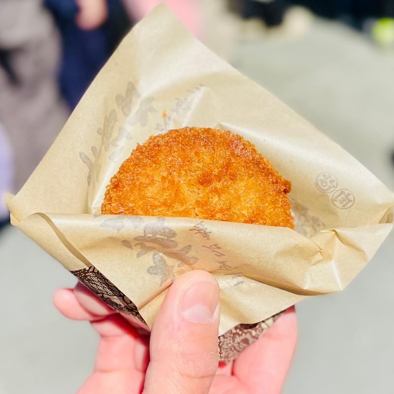 松坂牛メンチカツ(松阪牛専門店 松阪まるよし 伊勢おはらい町店)