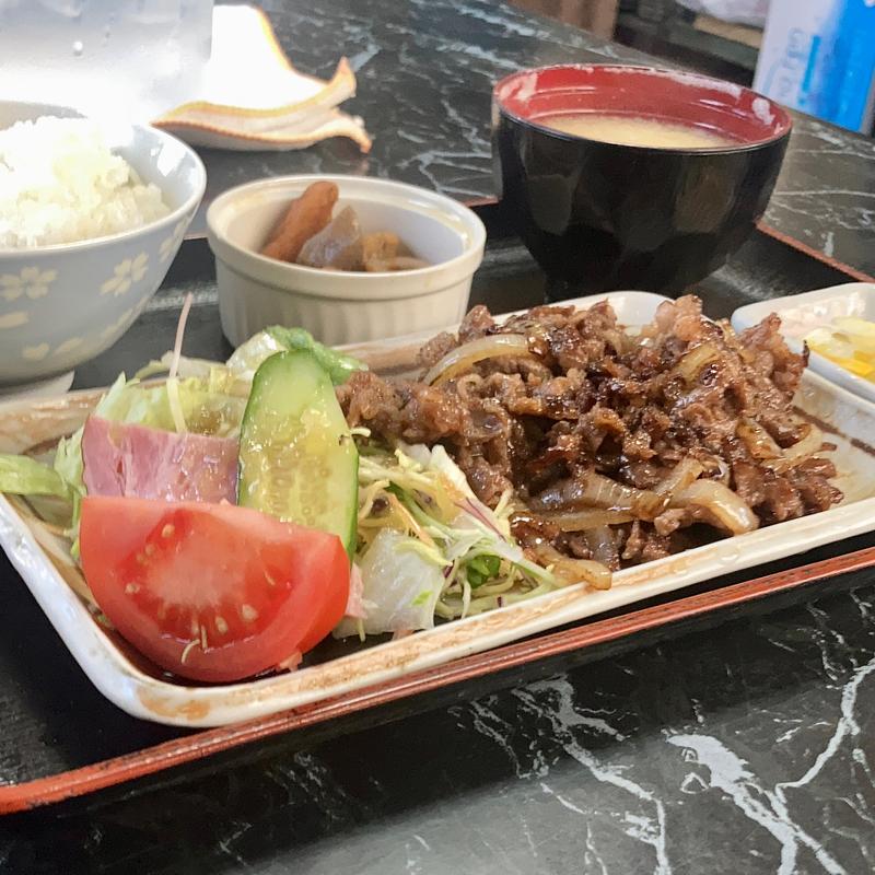 焼肉定食(お食事処 河太郎)