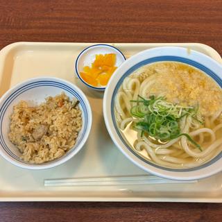 朝うどん(鶴丸饂飩本舗 谷町１丁目店)