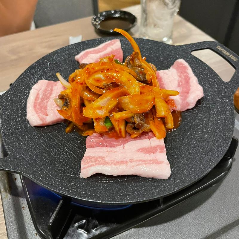 チュクミサムギョプサル(熟達焼肉 あだん)