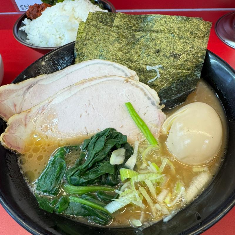 上ラーメン(中)味噌変更(のり)(横浜家系ラーメン 宮里家)