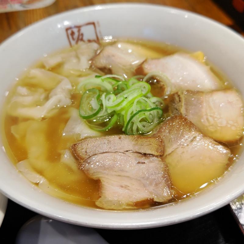 喜多方わんたんラーメン(喜多方ラーメン 坂内 石川町店)