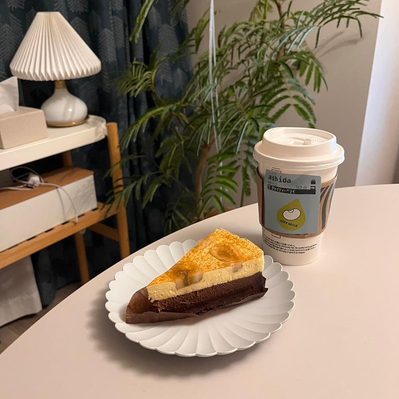 バナナとチョコレートテリーヌのタルト(スターバックスコーヒー 赤坂Bizタワー店)