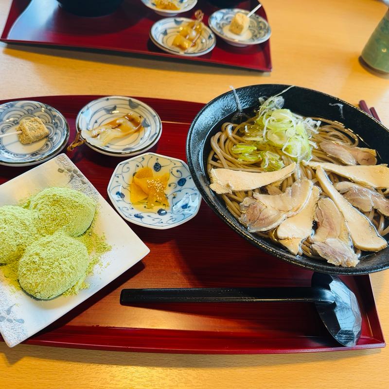 もちセット(そば処 さくら)