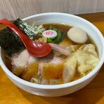 焼豚ワンタン麺味玉入り しょうが醤油味