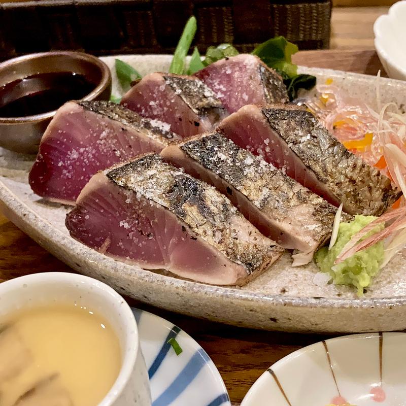 かつお定食(ブランニュー酒場カツオとさくら)