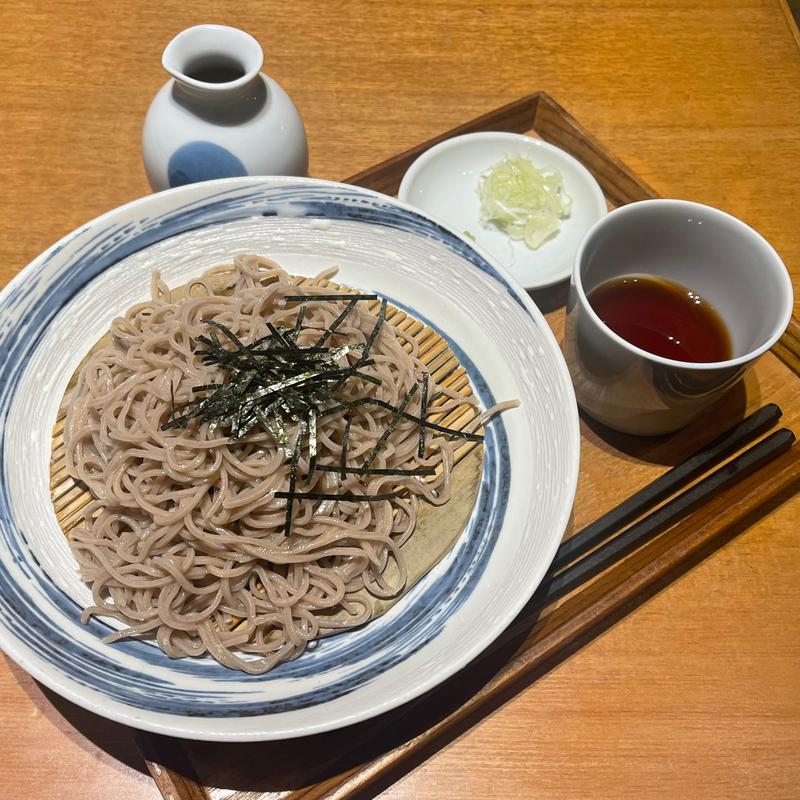 二八ざる蕎麦(両国湯屋江戸遊 お食事処北斎)