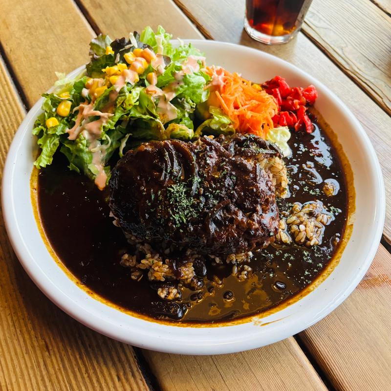 ハンバーグカレー(モガカフェ　宇田川町店)