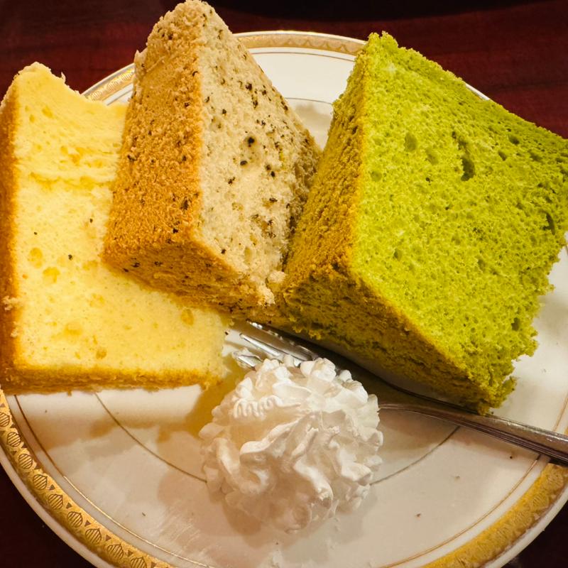 手作りシフォンケーキ(スターカフェ)